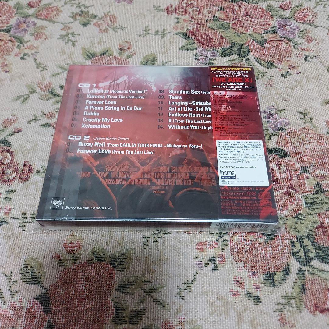 XJAPAN　廃盤【映画 WE ARE X オリジナル・サウンドトラック】