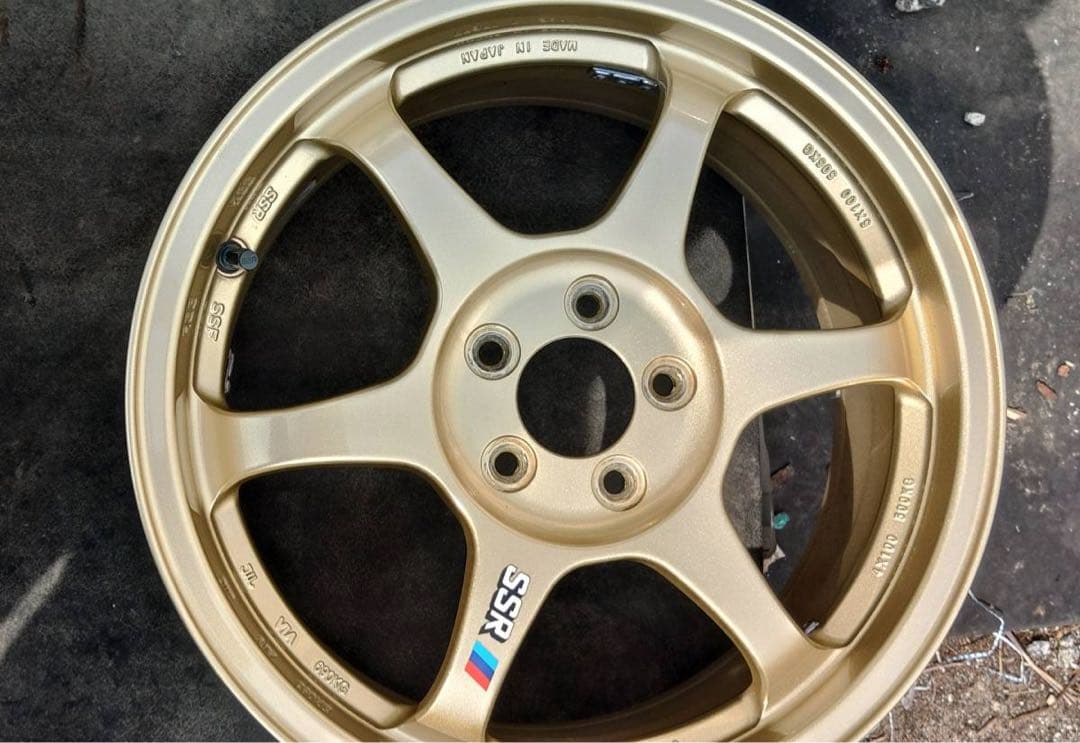 SSR TYPE-C 16インチホイール ゴールド 4本セット