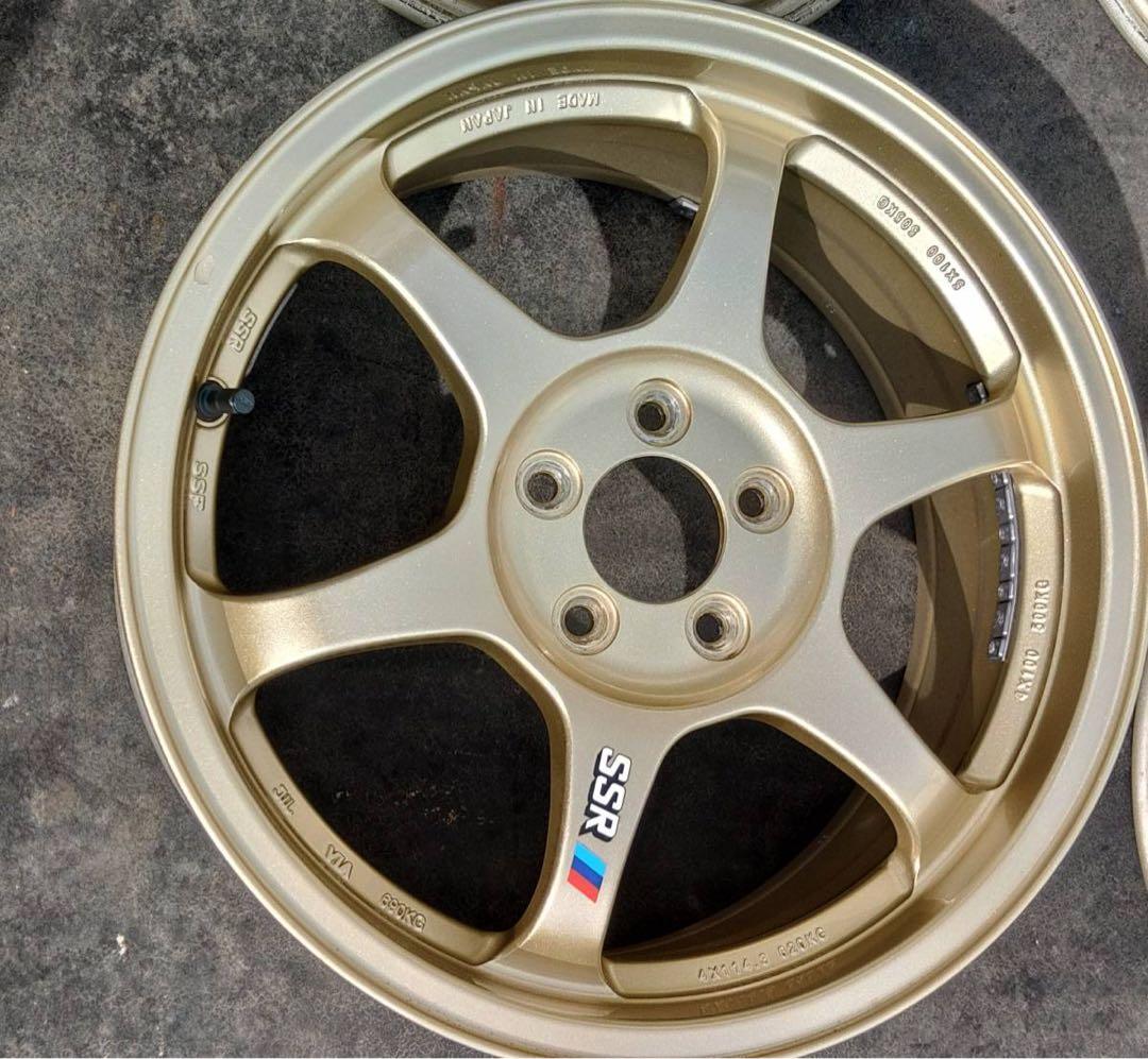 SSR TYPE-C 16インチホイール ゴールド 4本セット