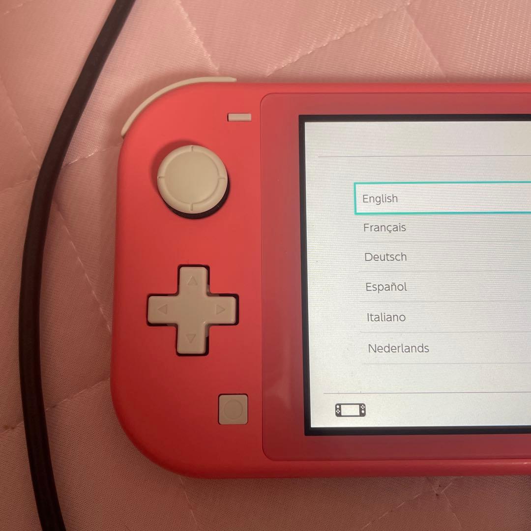 Nintendo Switch Lite コーラル 本体 箱あり 付属品完備