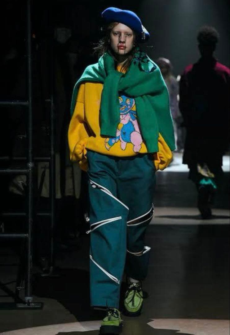 美品　KIDILL CA4LA ベレー帽 レア品　ブルー