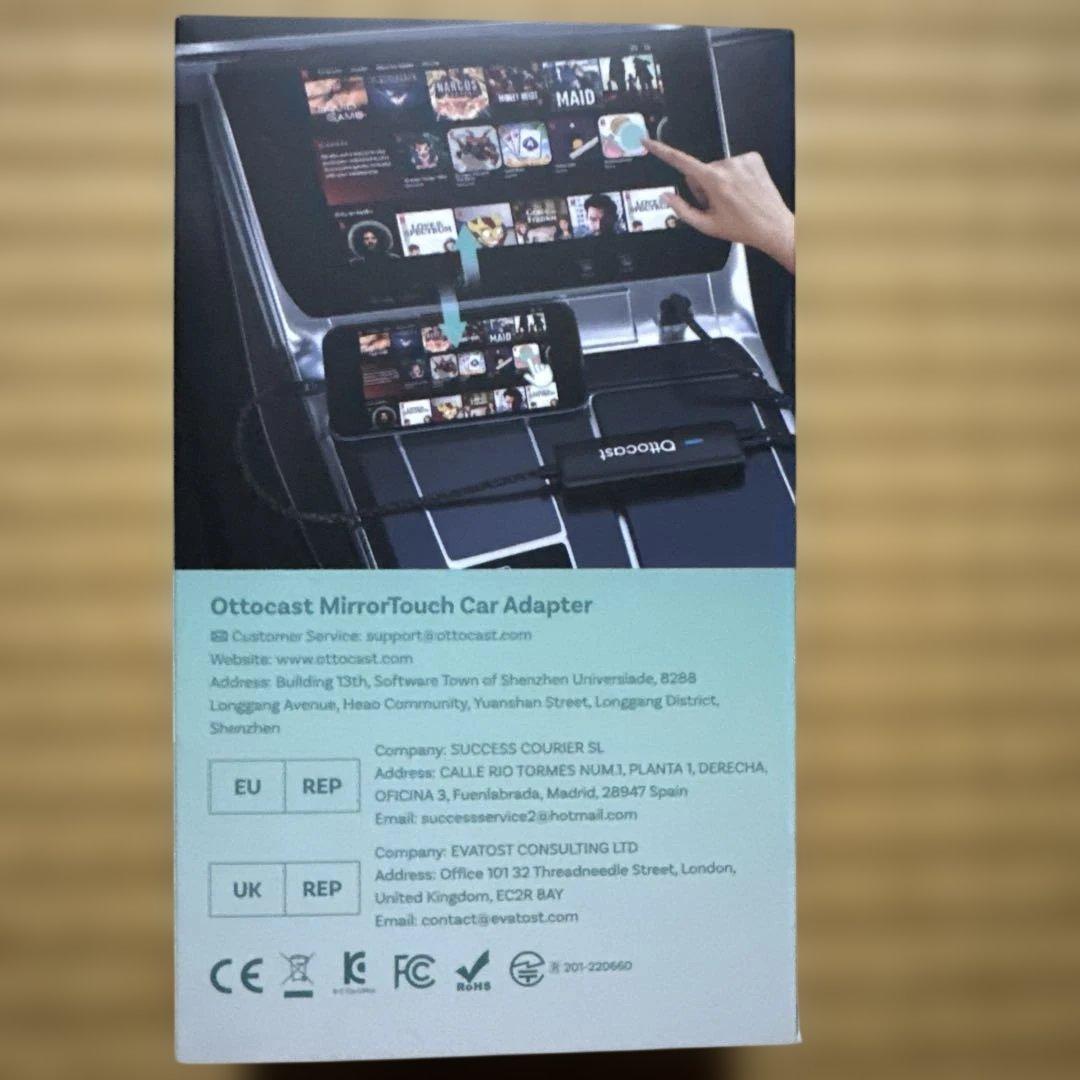 カーオーディオ Ottocast MirrorTouch