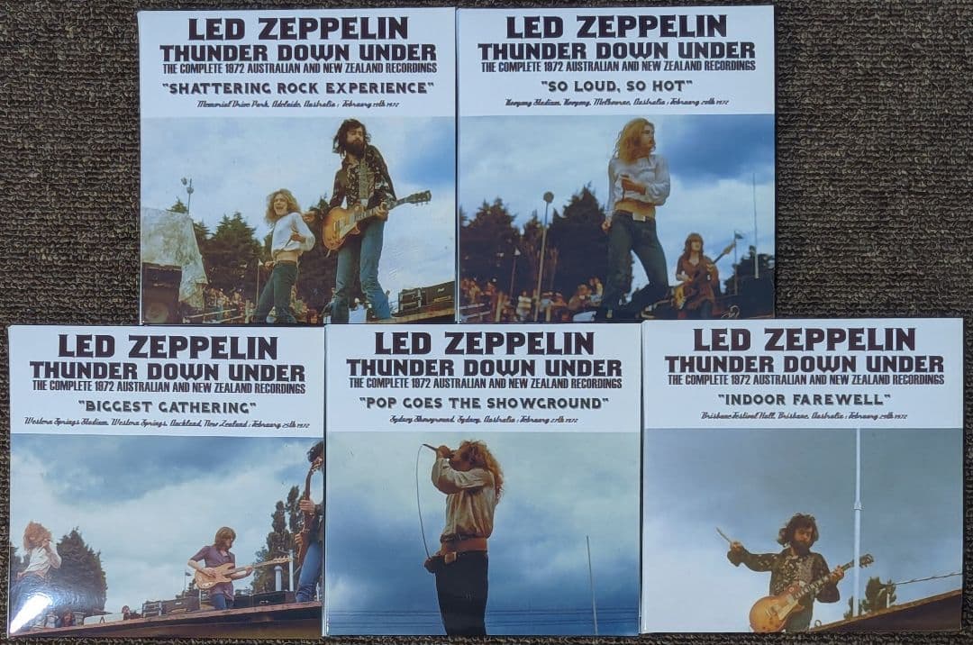 ア*ー様 レッド・ツェッペリン:サンダー・ダウン・アンダー⭐️20CD＆DVD