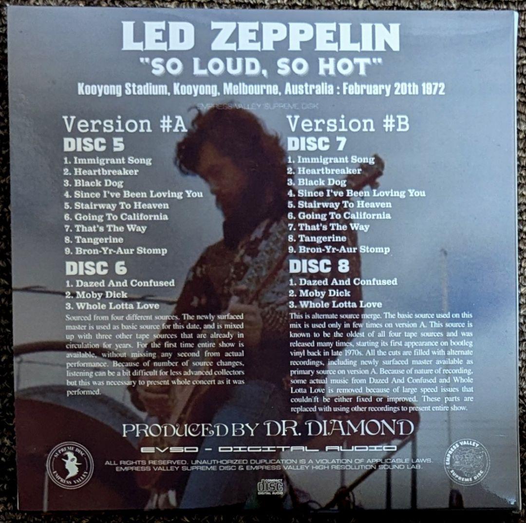 ア*ー様 レッド・ツェッペリン:サンダー・ダウン・アンダー⭐️20CD＆DVD