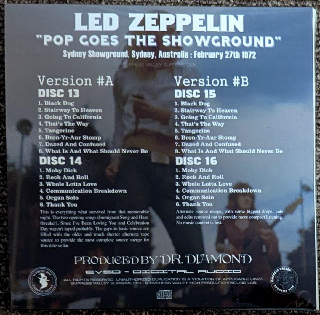 ア*ー様 レッド・ツェッペリン:サンダー・ダウン・アンダー⭐️20CD＆DVD