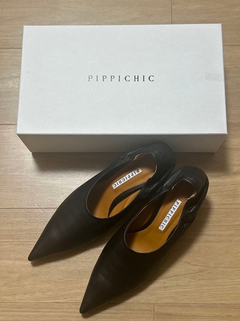 PIPPICHIC パンプス37ハーフ新品未使用