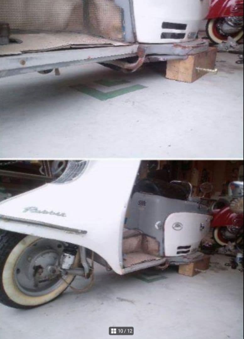 富士重工 ラビットスクーター S301用 ローダウンサス 前後セット ⑭