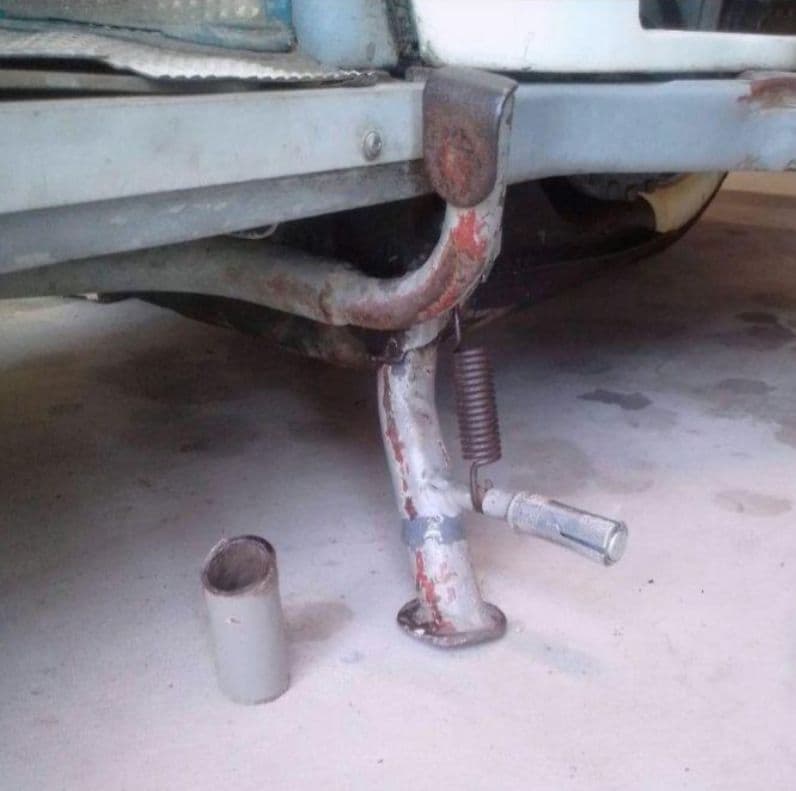 富士重工 ラビットスクーター S301用 ローダウンサス 前後セット ⑭