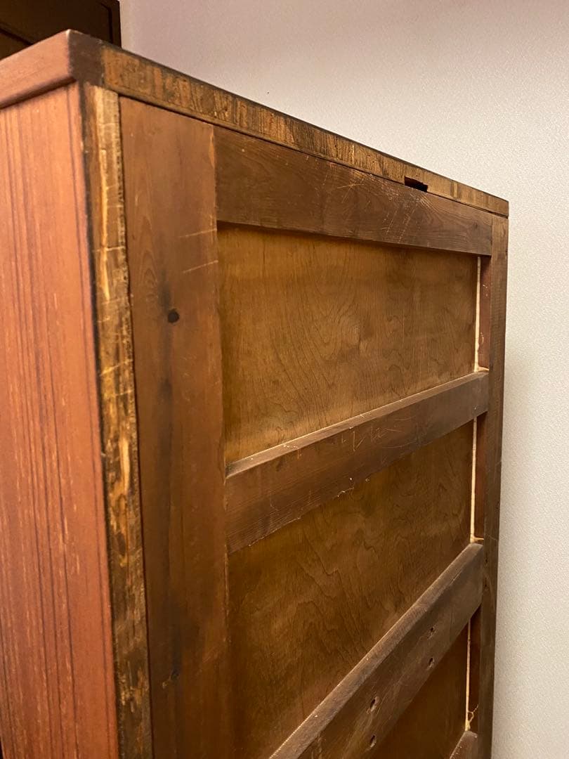 デンマーク　アンティーク　コーナーキャビネット