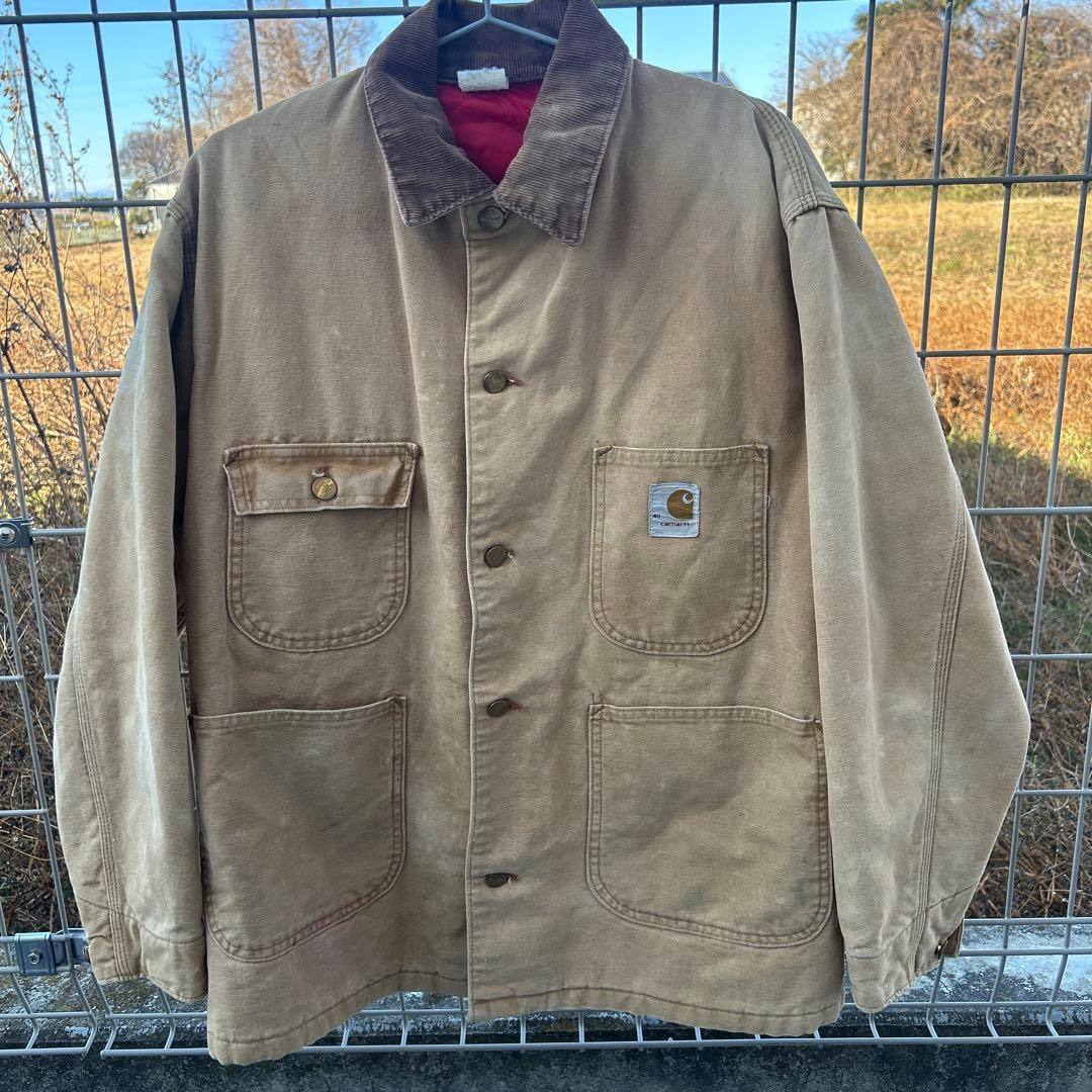 70s Carharttカーハートミシガンチョアコート M USA製