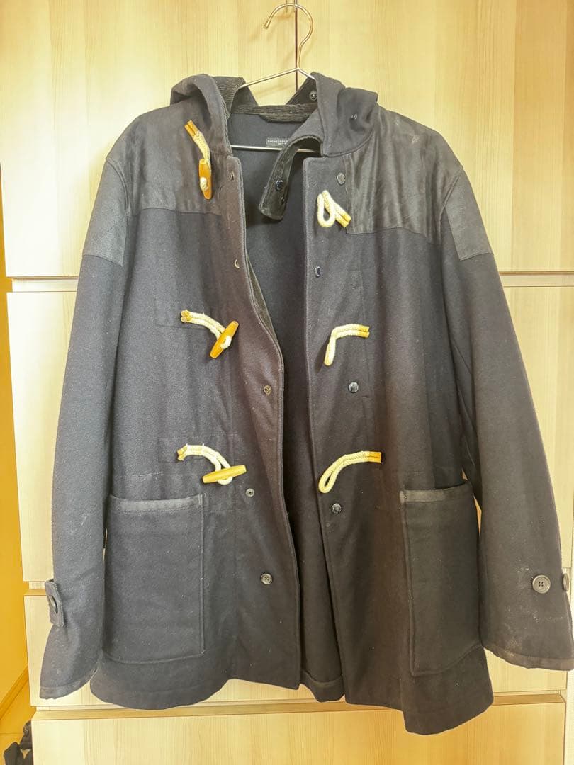 ENGINEERED GARMENTS ブラックダッフルコート　Mサイズ
