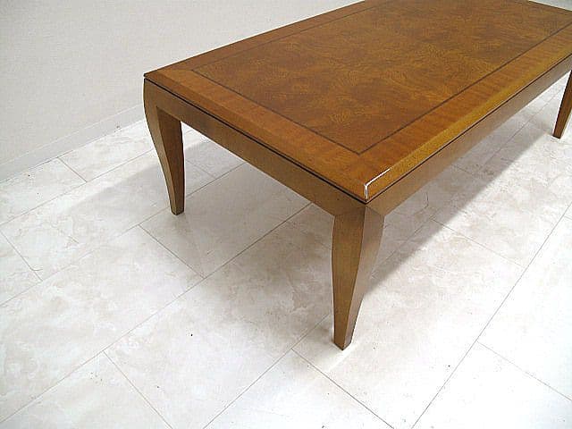 【展示品】カリモク　ドマーニ 「オーブ」最高峰アールデコ様式センターテーブル