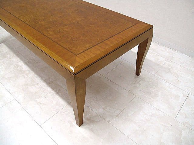 【展示品】カリモク　ドマーニ 「オーブ」最高峰アールデコ様式センターテーブル