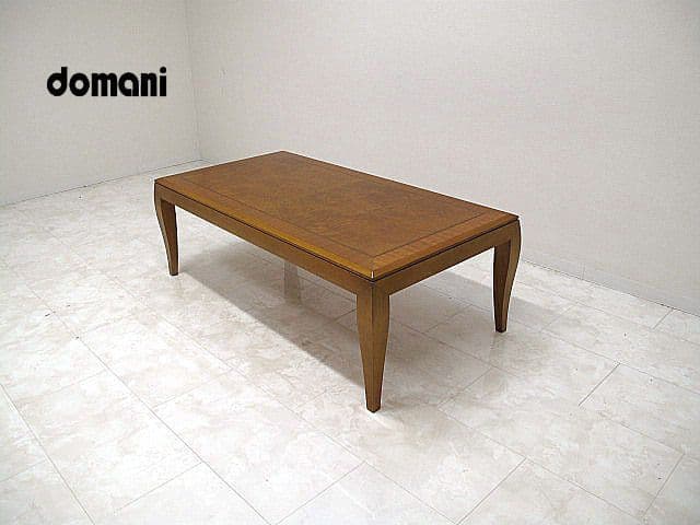 【展示品】カリモク　ドマーニ 「オーブ」最高峰アールデコ様式センターテーブル