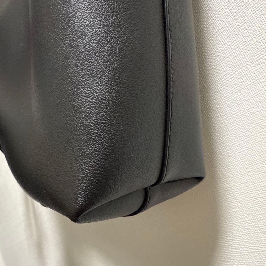 【布ケース付】YSL 黒 トートバッグ　サンローラン A4