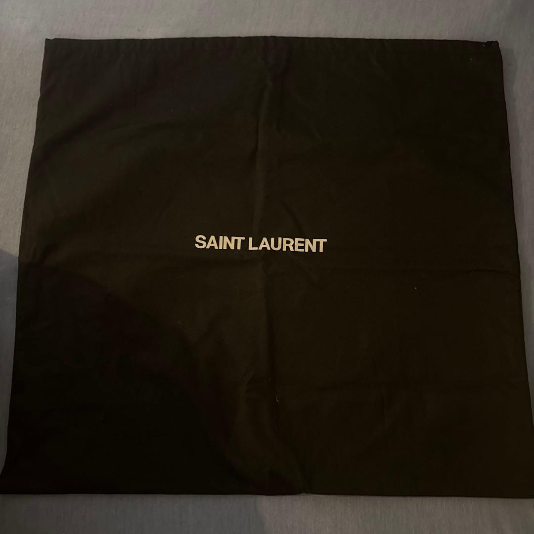 【布ケース付】YSL 黒 トートバッグ　サンローラン A4
