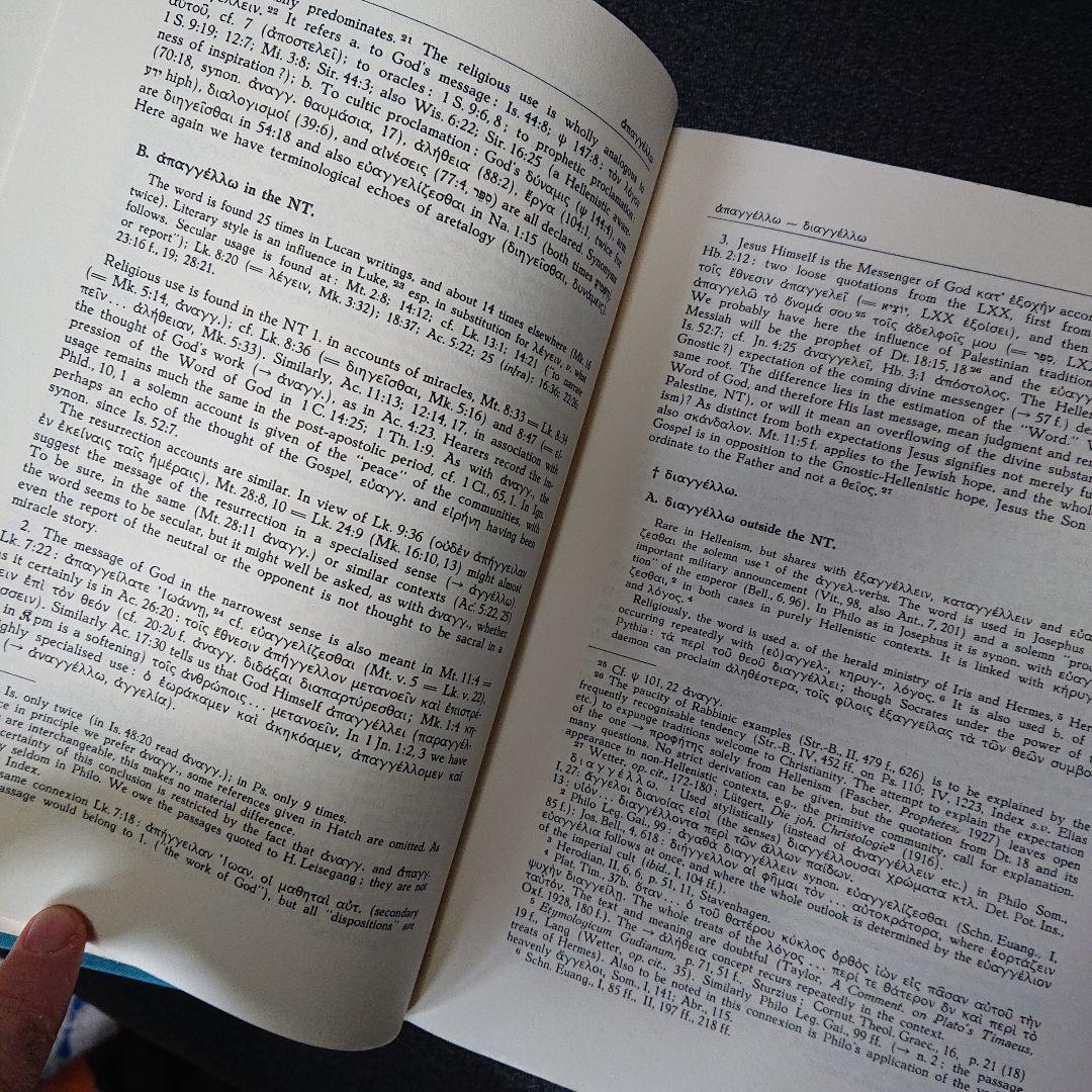 Theological Dictionary New Testament 10冊