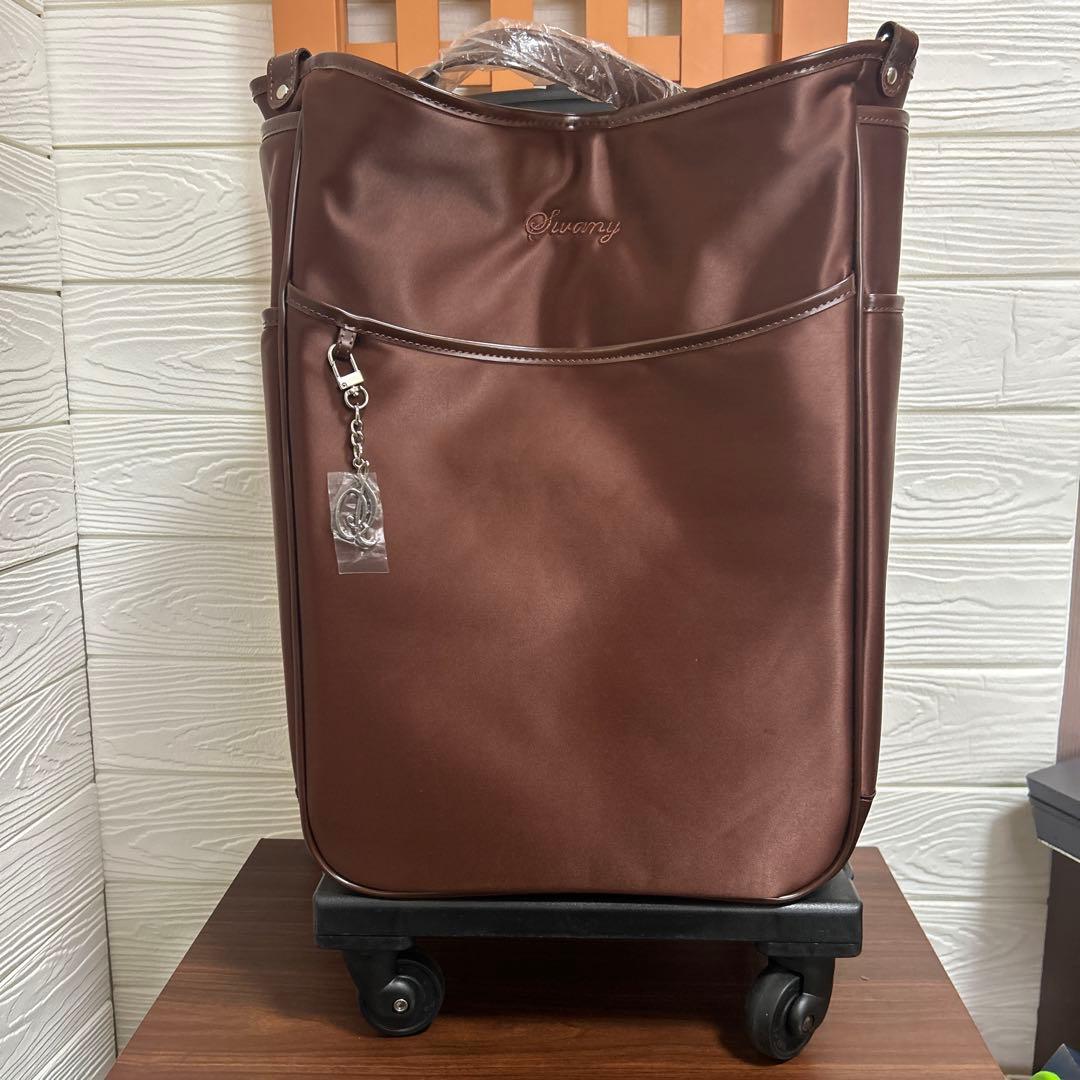 新品未使用　スワニー　ブリル お買い物キャリー 日帰り　キャリーバッグ　18L