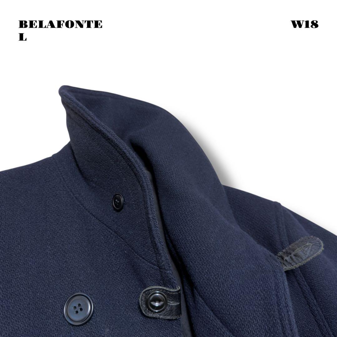 希少品！ BELAFONTE ベラフォンテ コート ネイビー ブルー 紺 青 L
