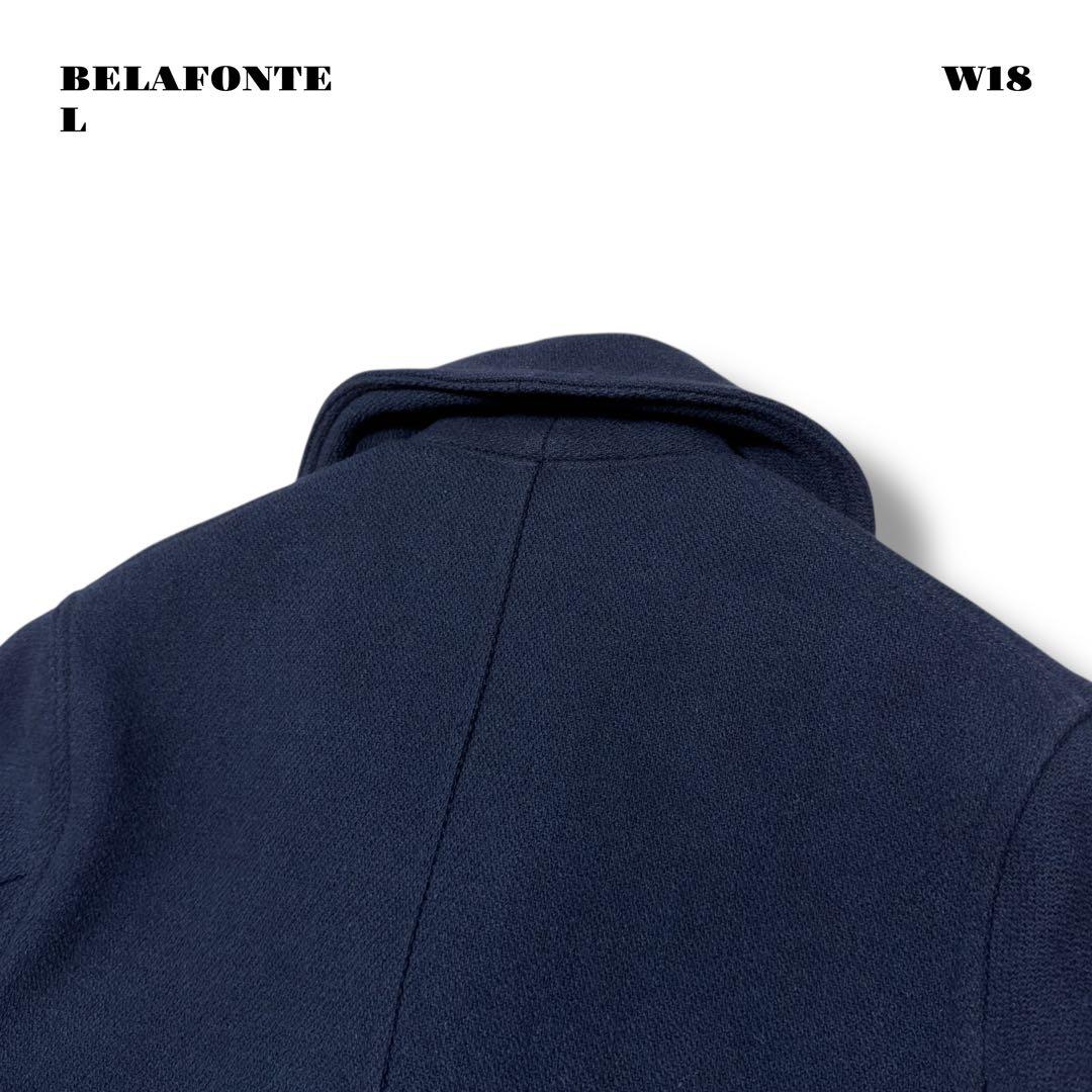 希少品！ BELAFONTE ベラフォンテ コート ネイビー ブルー 紺 青 L