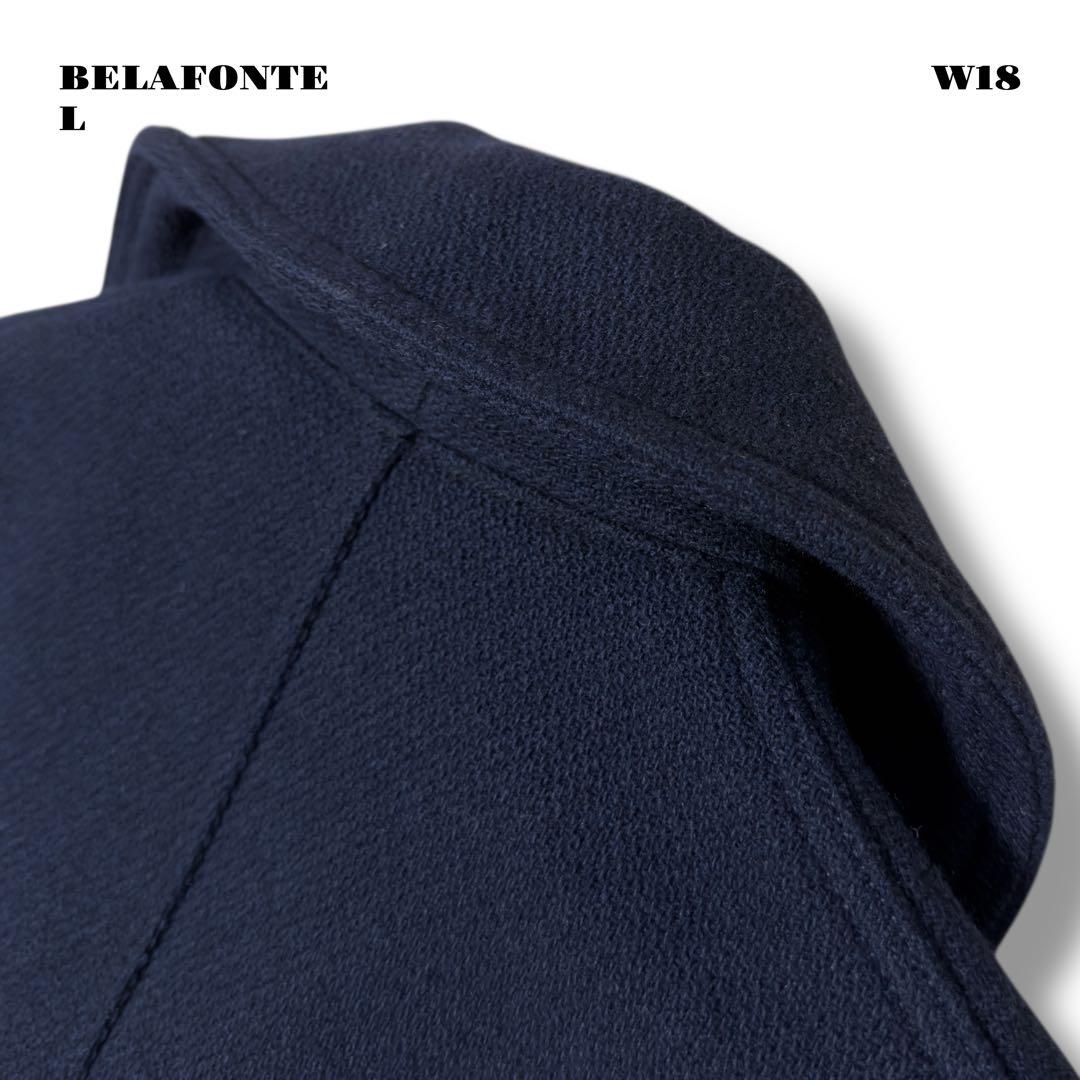 希少品！ BELAFONTE ベラフォンテ コート ネイビー ブルー 紺 青 L