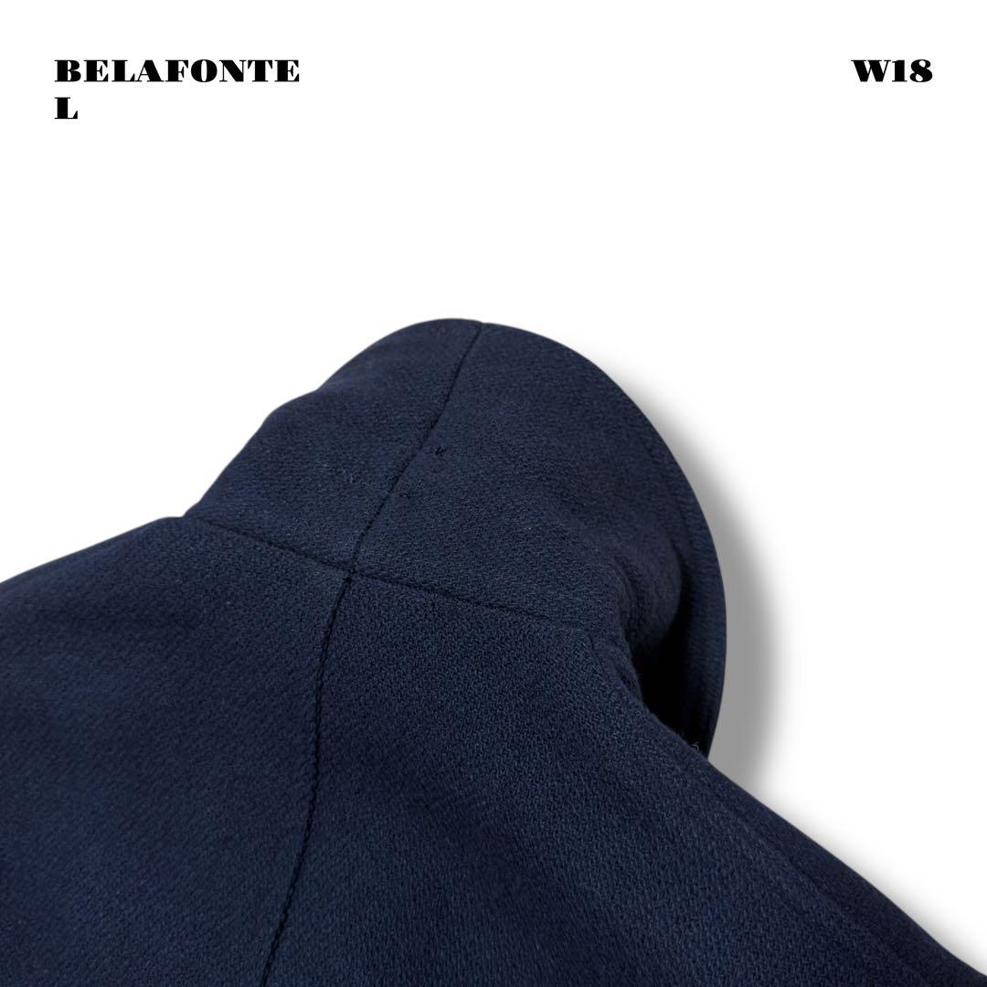 希少品！ BELAFONTE ベラフォンテ コート ネイビー ブルー 紺 青 L