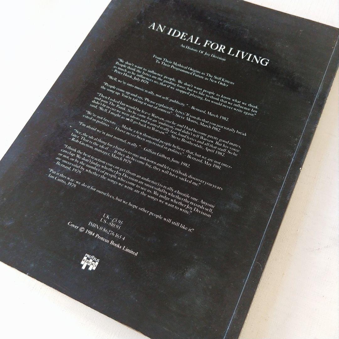 激レア Joy Division 本 AN IDEAL FOR LIVING