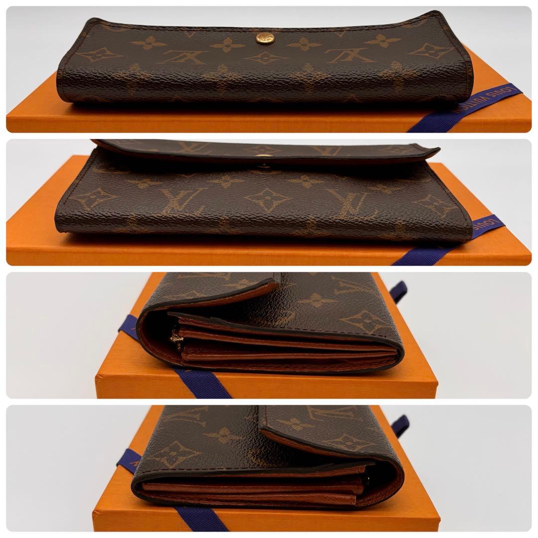 【鑑定済み】ルイヴィトン✨モノグラム✨ポシェット ポルトモネ クレディ 長財布
