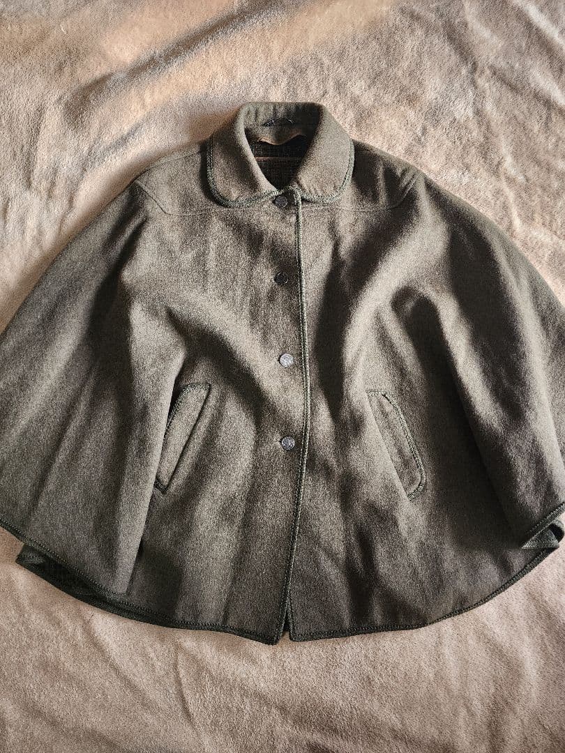 シュタインボック オーストリアチロル製 ローデンケープコート ポンチョ