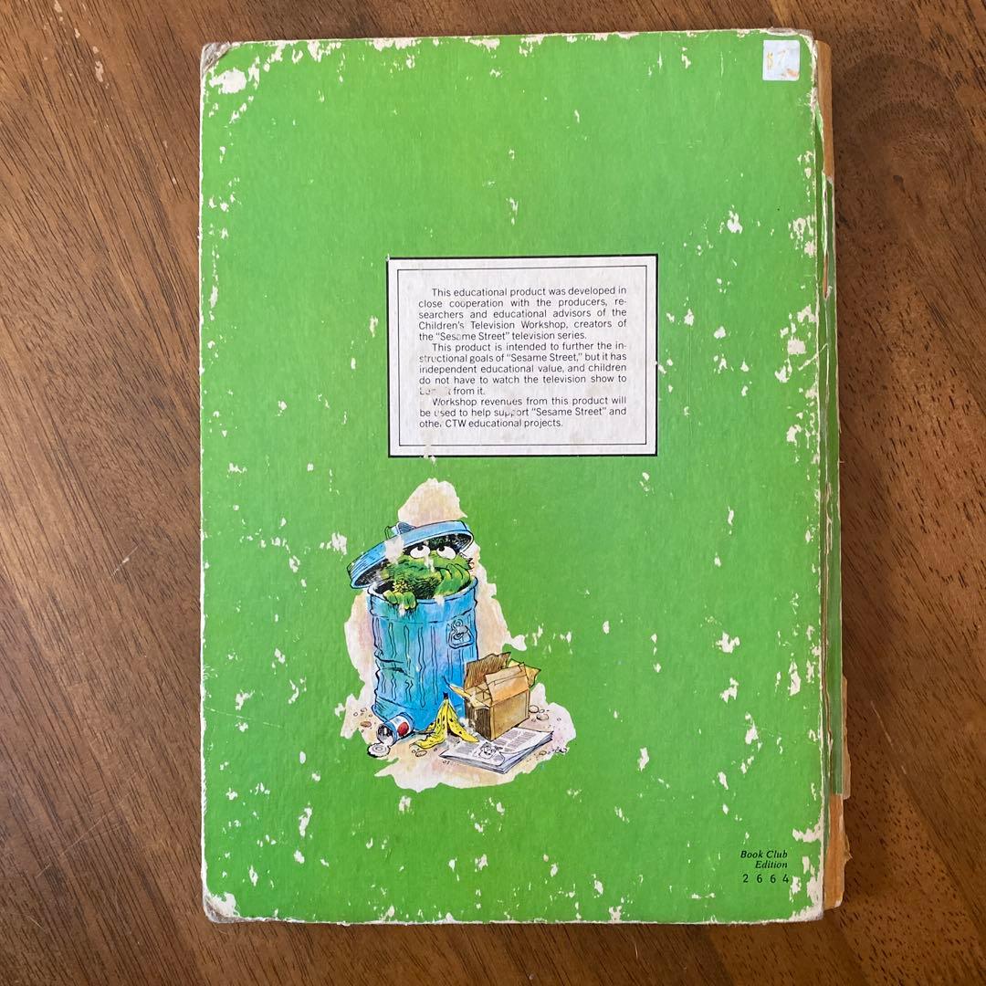 【セサミストリート】英語　絵本　ヴィンテージ　ダメージあり