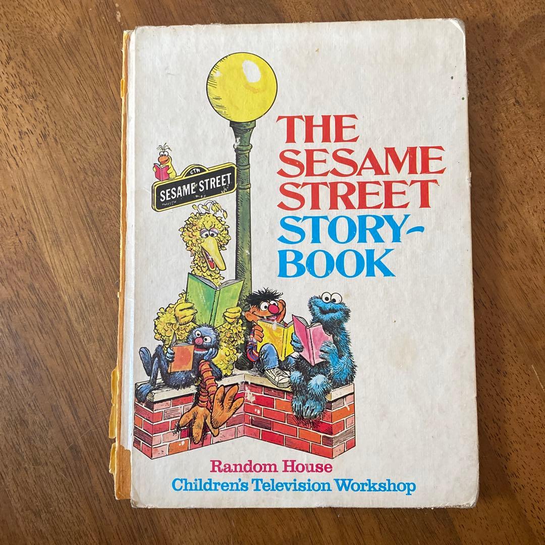 【セサミストリート】英語　絵本　ヴィンテージ　ダメージあり