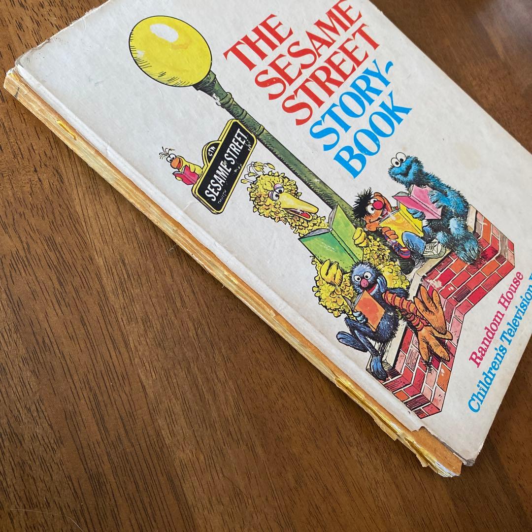 【セサミストリート】英語　絵本　ヴィンテージ　ダメージあり