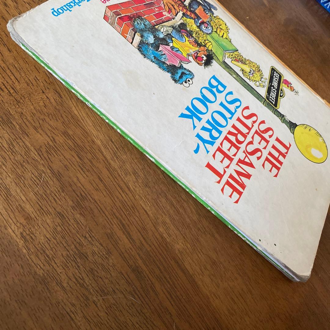 【セサミストリート】英語　絵本　ヴィンテージ　ダメージあり