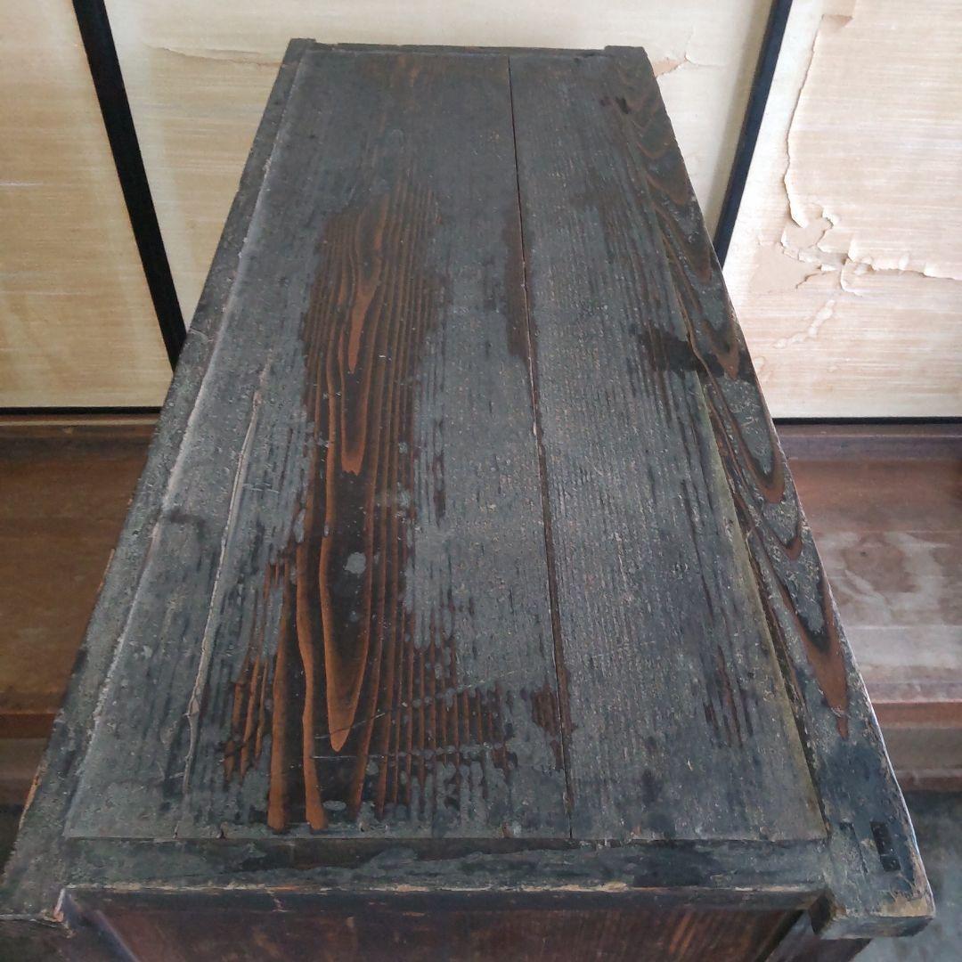 昭和レトロ　戸棚　縦45cm横106cm高さ75cm