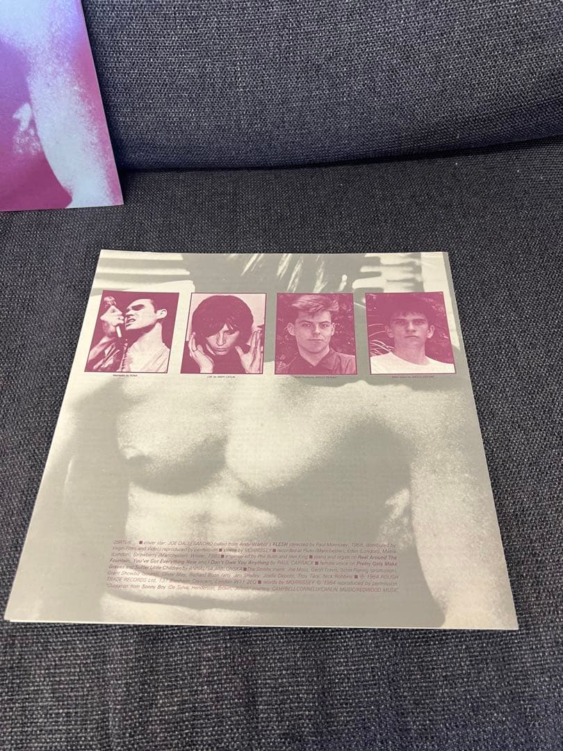 The Smiths LP洋楽　美盤 25RTL-6 ソノシート付 1984年