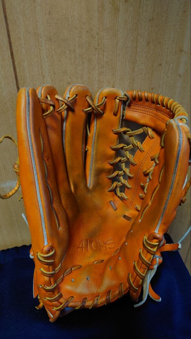 アトムズ 左利き用　硬式外野手グローブ
