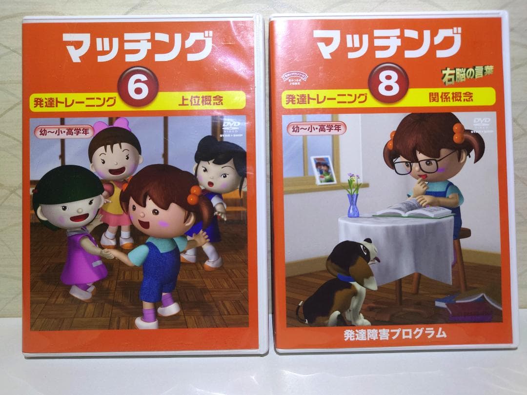 星みつる式 発達トレーニング　マッチング DVD5枚セット