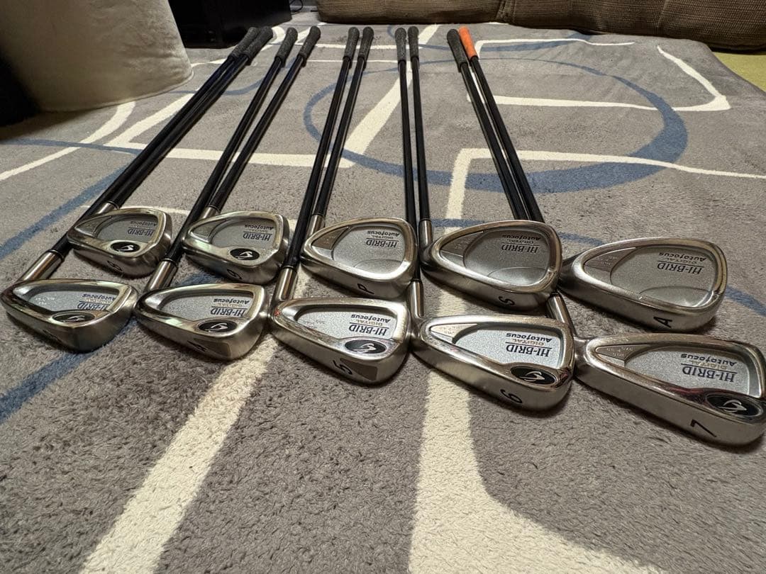 DUNLOP ハイブリッドAutofocus アイアン10本セットゴルフクラブ