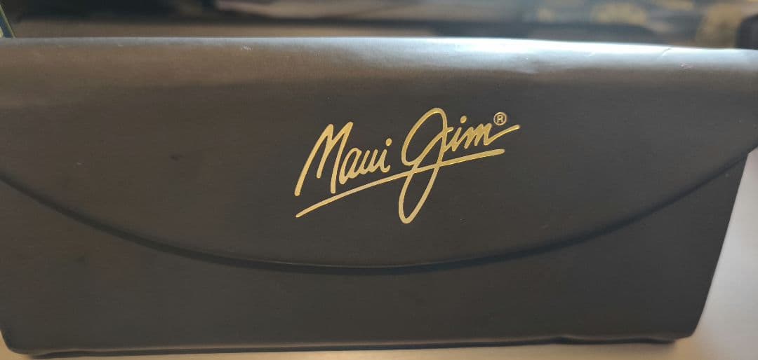 美品　Maui Jim　HUELO　サングラス　ミラー・偏光レンズ　ブラック