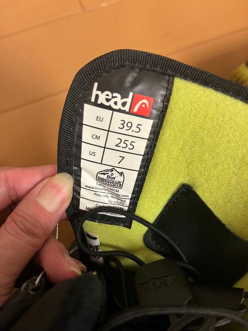 head スノーボード ブーツ 中古 25.5cm