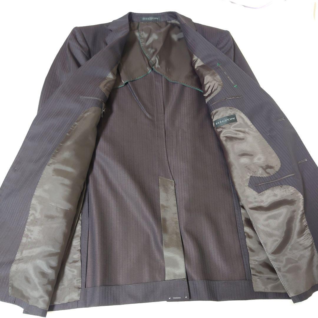 未使用　ヒルトン　スーツ　定価7.5万円　YA7　HILTON　美しい光沢