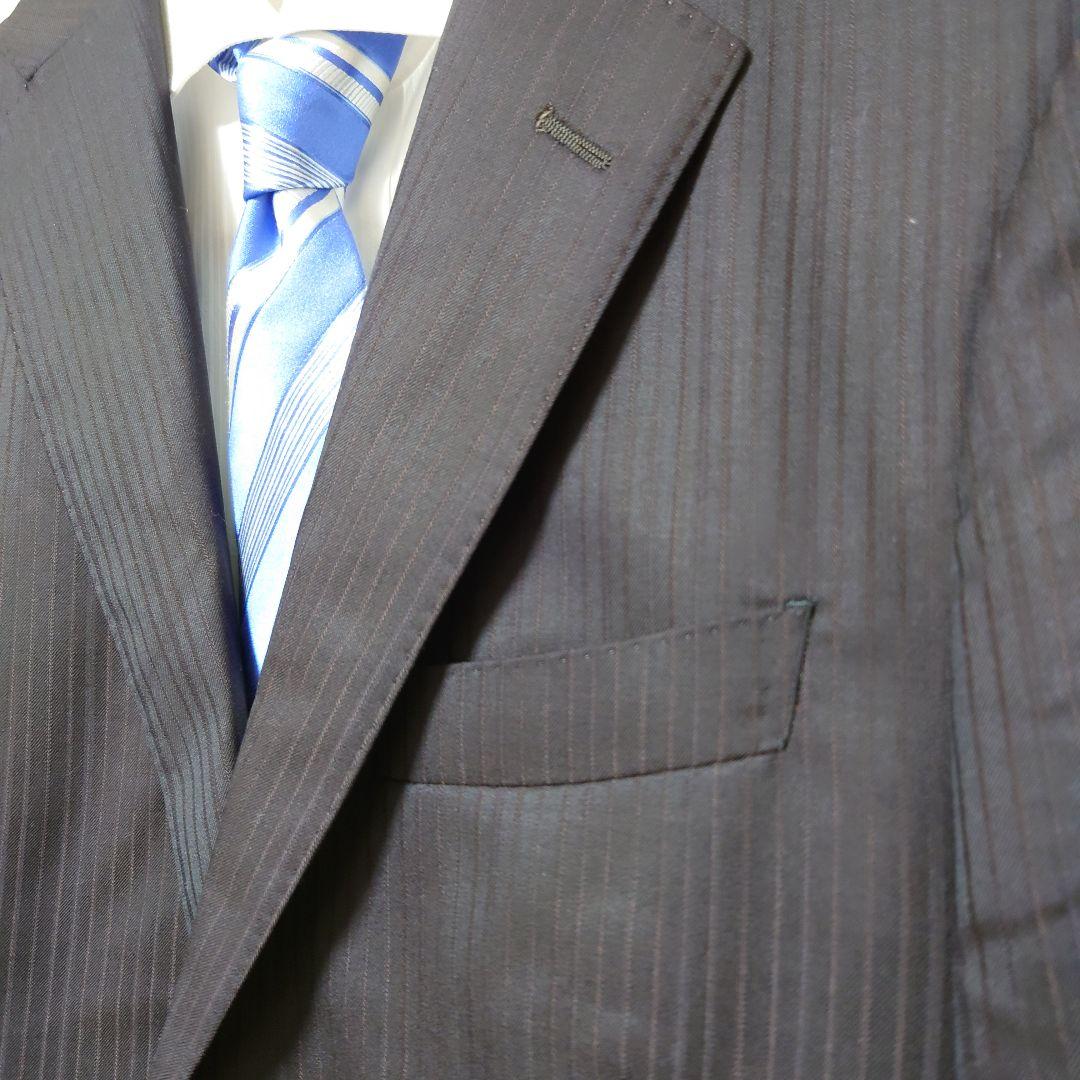 未使用　ヒルトン　スーツ　定価7.5万円　YA7　HILTON　美しい光沢