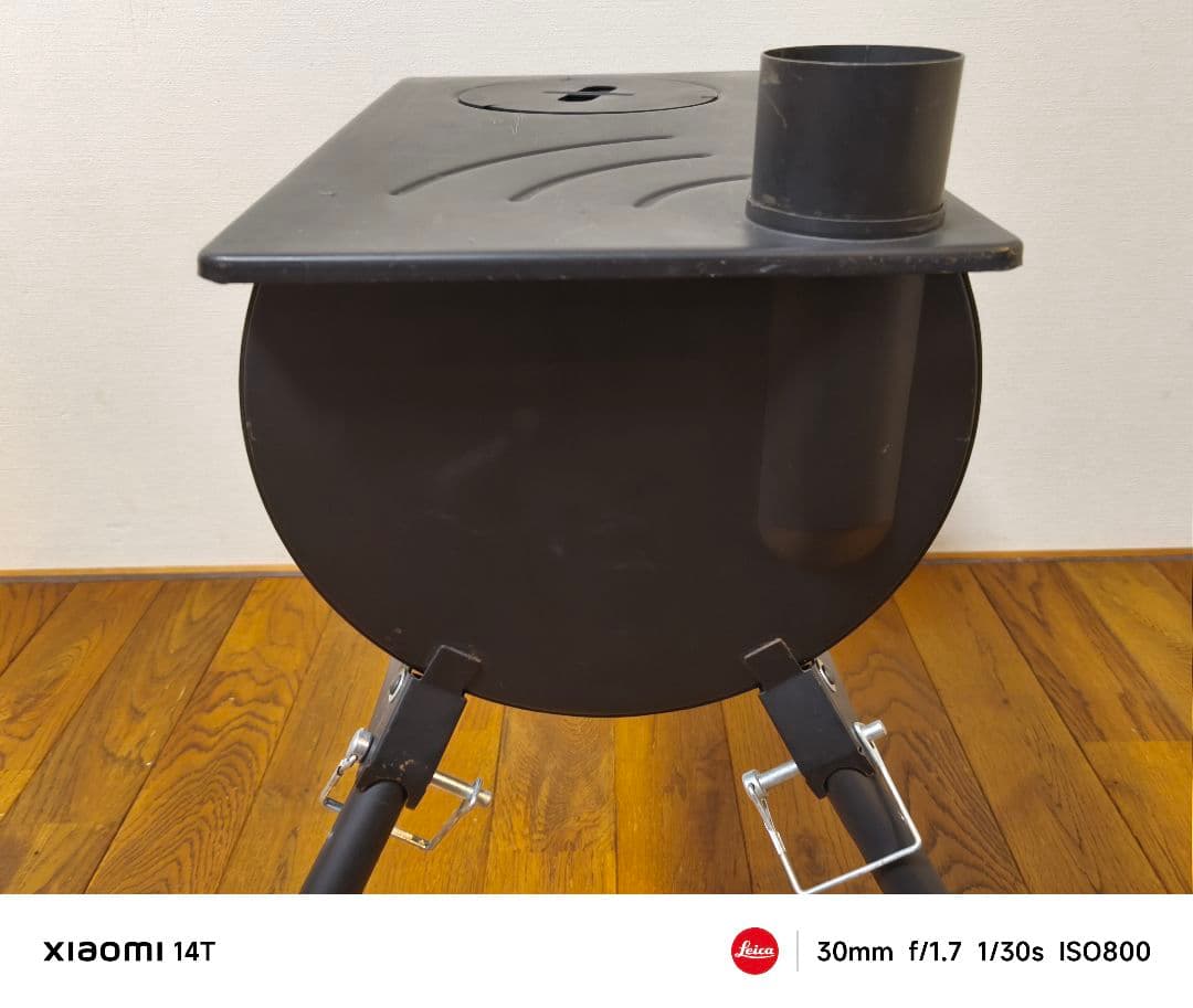 【新品未使用品】北欧高級アウトドアブランド ローベンス 薪ストーブvolcano