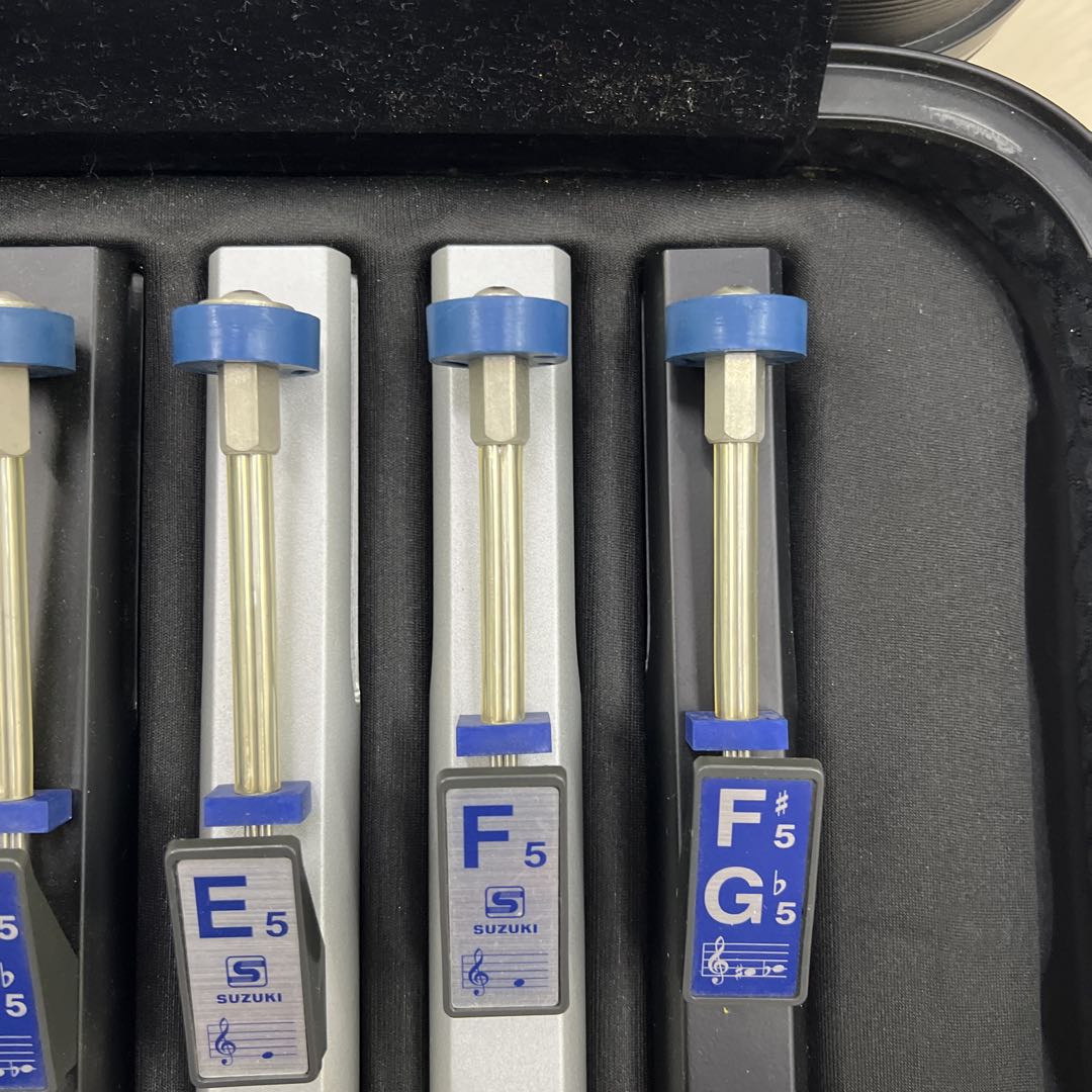 SUZUKI 音階　トーンチャイム　12本セット