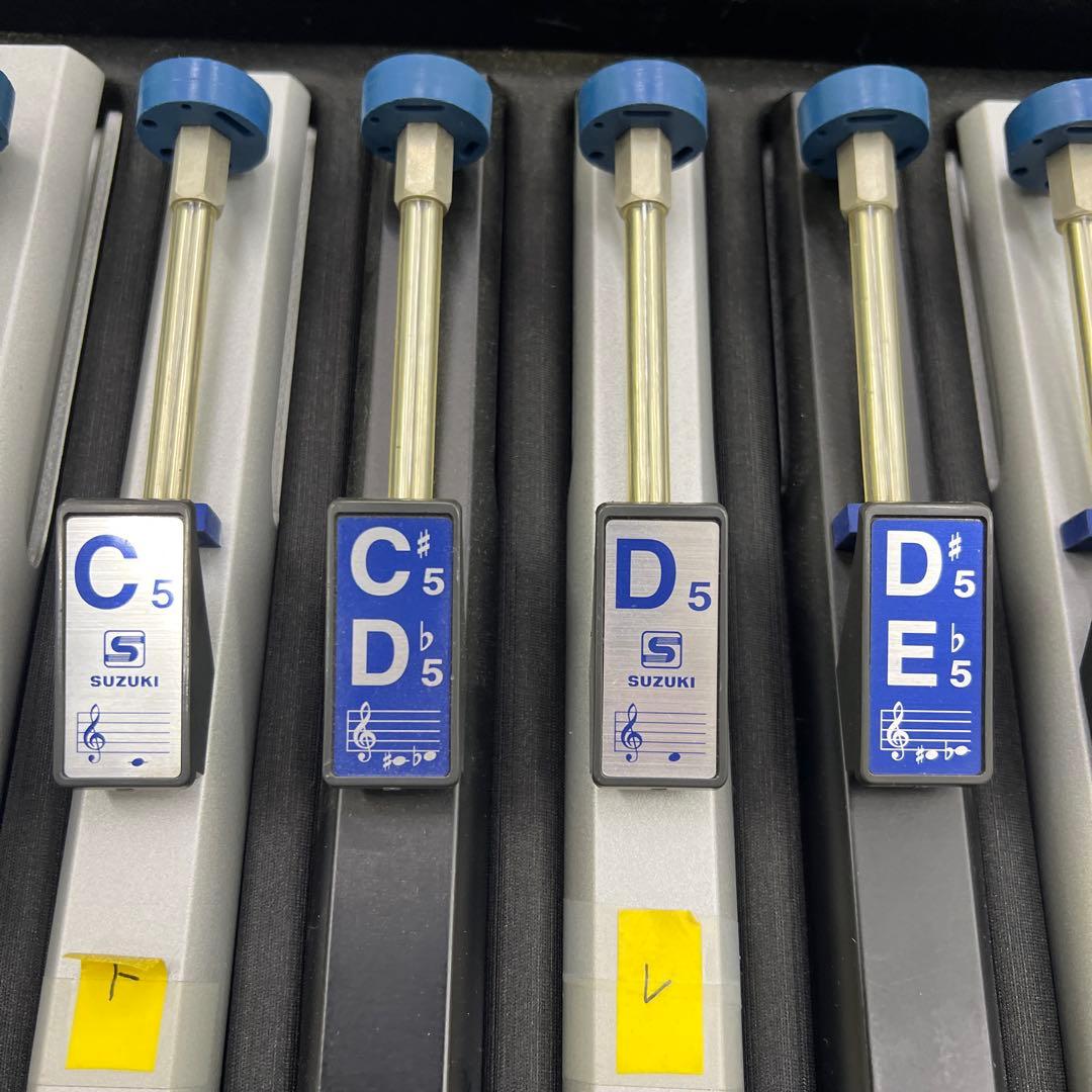 SUZUKI 音階　トーンチャイム　12本セット