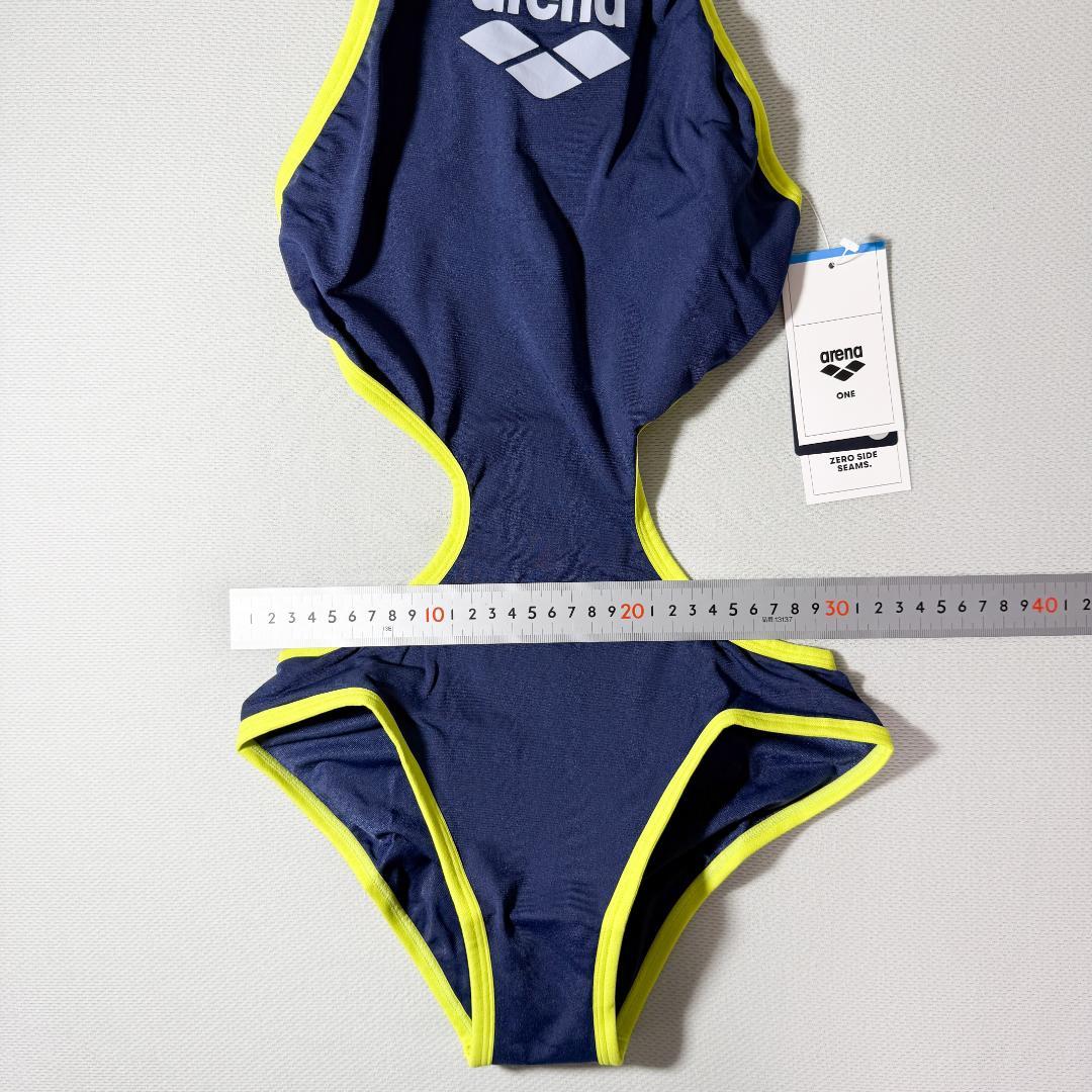 Arena アリーナ 競泳水着 Big logo Navy USA30