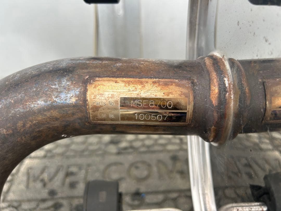 RX-8 rx8 SE3P 前期型 オートエクゼ チタンプラスマフラー