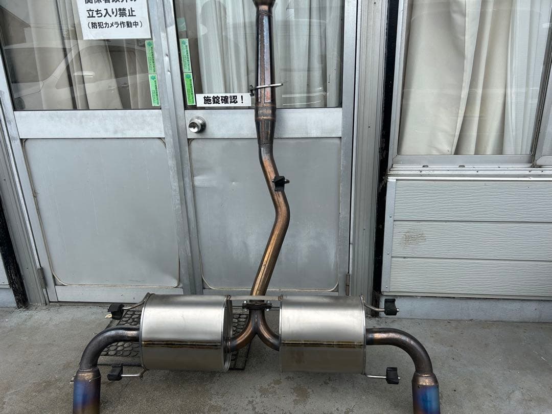 RX-8 rx8 SE3P 前期型 オートエクゼ チタンプラスマフラー