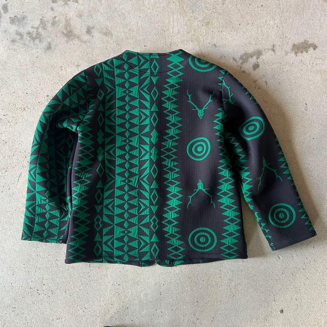 south2west8 ノーカラージャケット ターゲットスカル