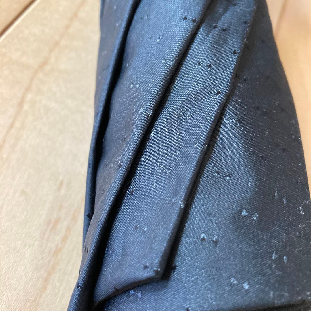 ランバンオンブルー　持ち手付き　晴雨兼用日傘　ブラック